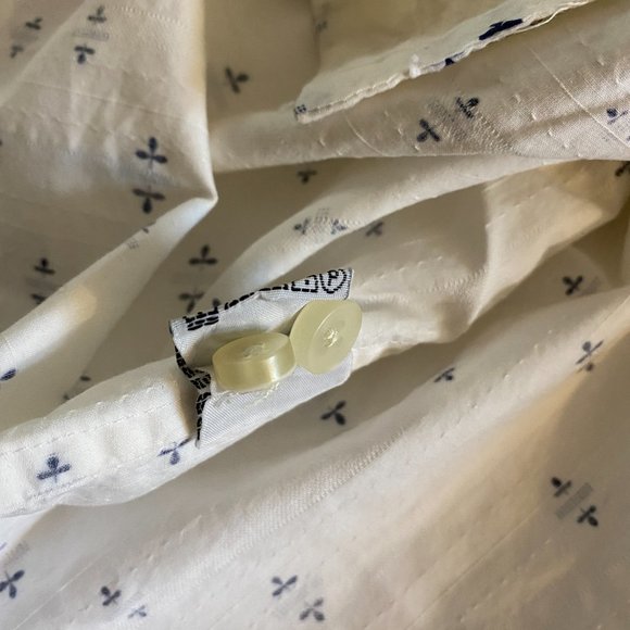 TOMMY BAHAMA Men's 100% Cotton Button Down Long-sleeved Shirt Size Medium - Picture 9 of 9